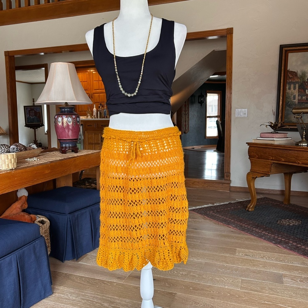 ✨ Handmade Boho Crochet Skirt | Festival • Concert • Cottagecore ✨